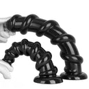 11.02in 13.18in Spiral PVC Big Anal Plug Dildo Adult Sex Toy For Couples