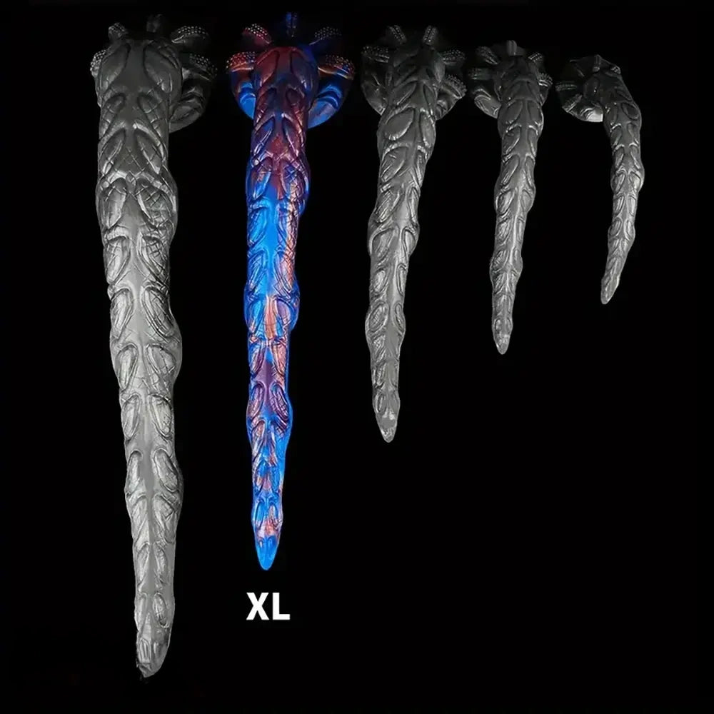 11.02in/13.77in/17.71in/21.65in/25.59in Big Long Octopus Tentacle Soft Dildo