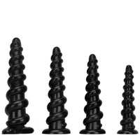 11.02in 13in 15.55in 17.32in 19.68in Super Long Huge Thread Butt Plug Dildo