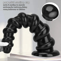 11.02in 13in 15.55in 17.32in 19.68in Super Long Huge Thread Butt Plug Dildo