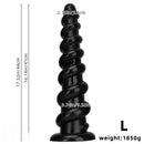 11.02in 13in 15.55in 17.32in 19.68in Super Long Huge Thread Butt Plug Dildo