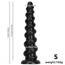11.02in 13in 15.55in 17.32in 19.68in Super Long Huge Thread Butt Plug Dildo