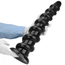 11.02in 13in 15.55in 17.32in 19.68in Super Long Huge Thread Butt Plug Dildo