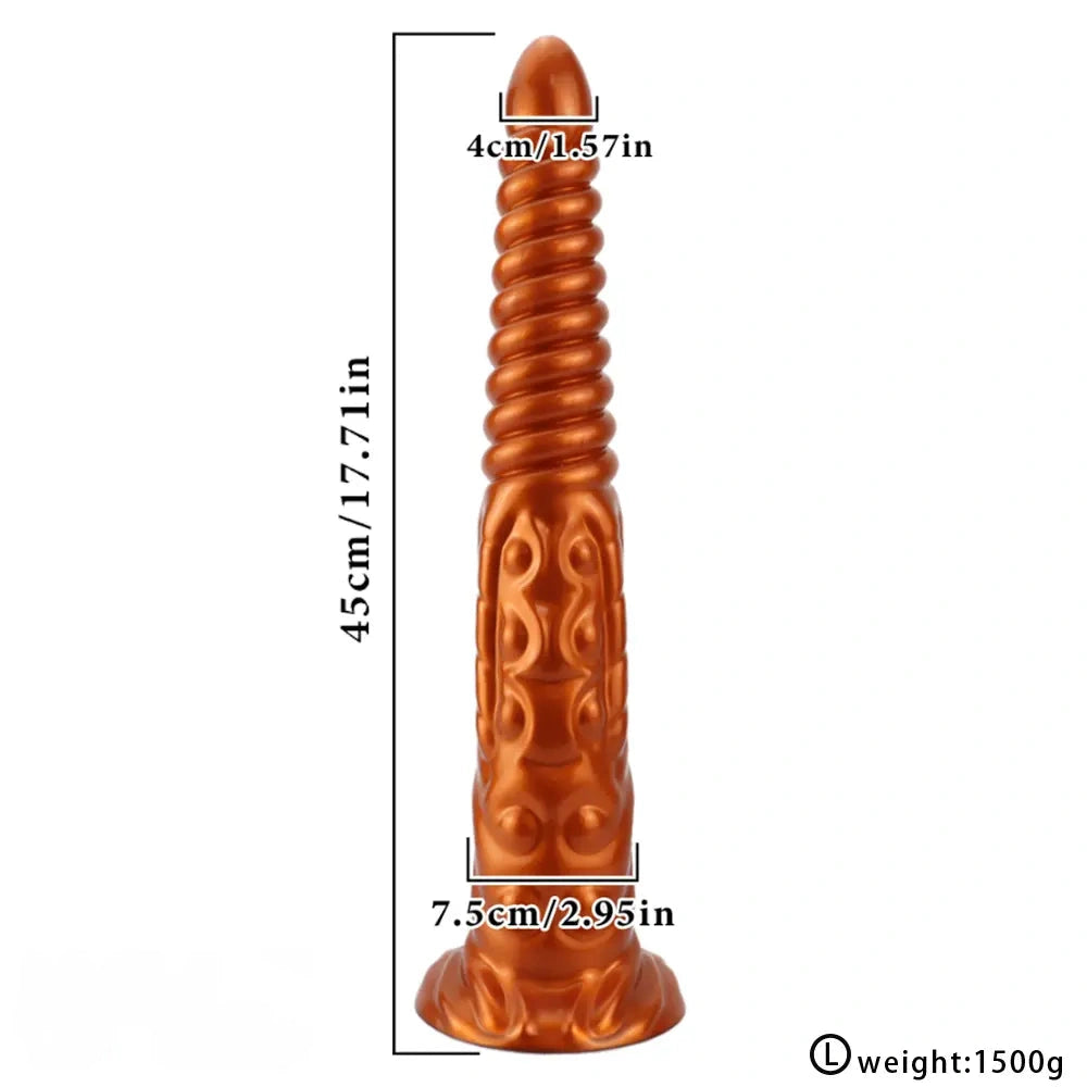 11.02in 14.17in 17.71in Tentacle Long Huge Fantasy Dildo For Love Masturbation