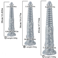 11.02in 14.17in 17.71in Tentacle Long Huge Fantasy Dildo For Love Masturbation
