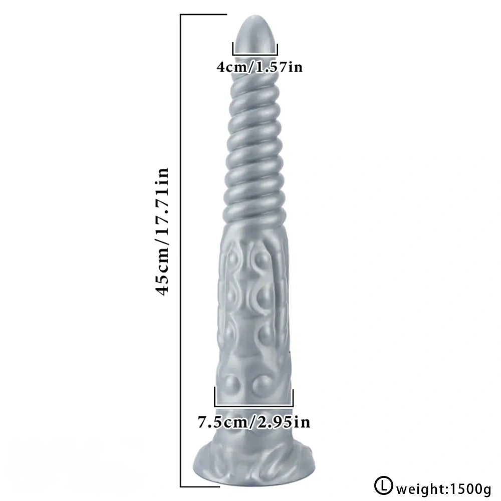 11.02in 14.17in 17.71in Tentacle Long Huge Fantasy Dildo For Love Masturbation