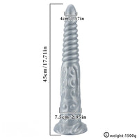 11.02in 14.17in 17.71in Tentacle Long Huge Fantasy Dildo For Love Masturbation