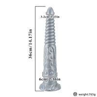 11.02in 14.17in 17.71in Tentacle Long Huge Fantasy Dildo For Love Masturbation