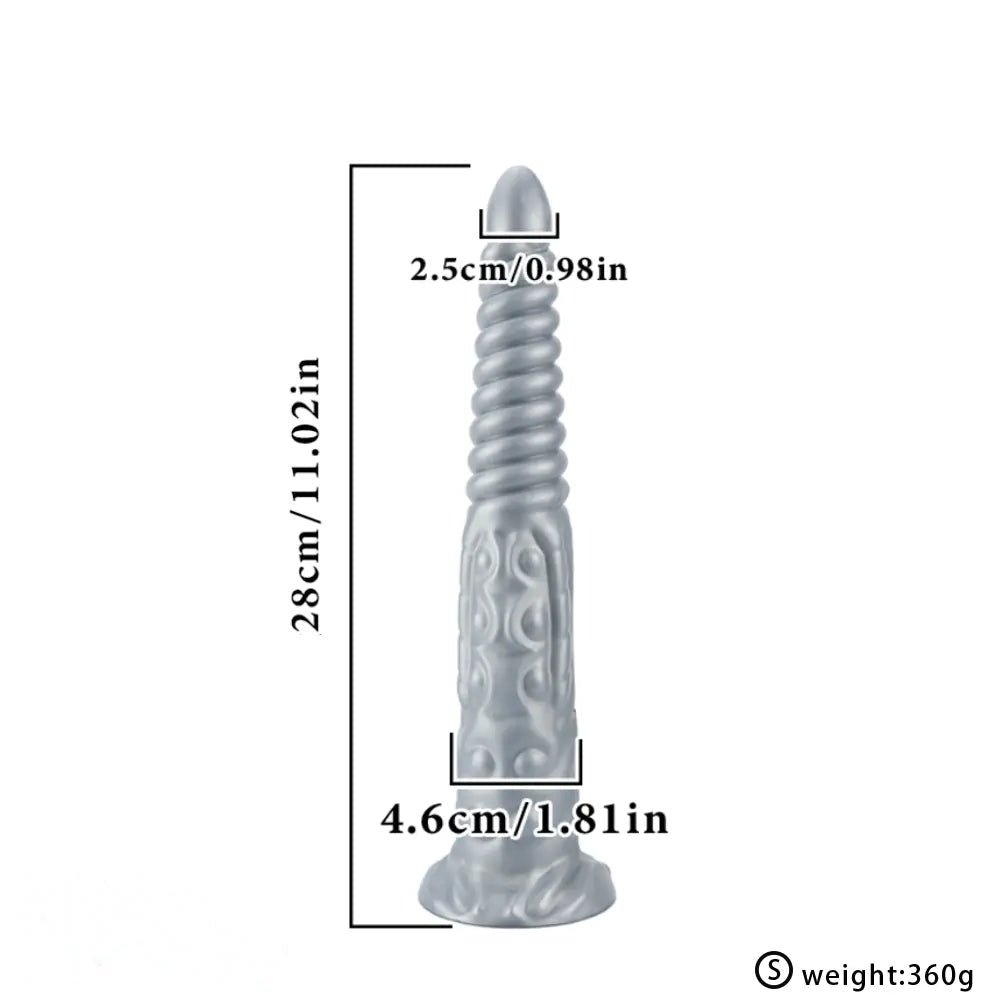 11.02in 14.17in 17.71in Tentacle Long Huge Fantasy Dildo For Love Masturbation