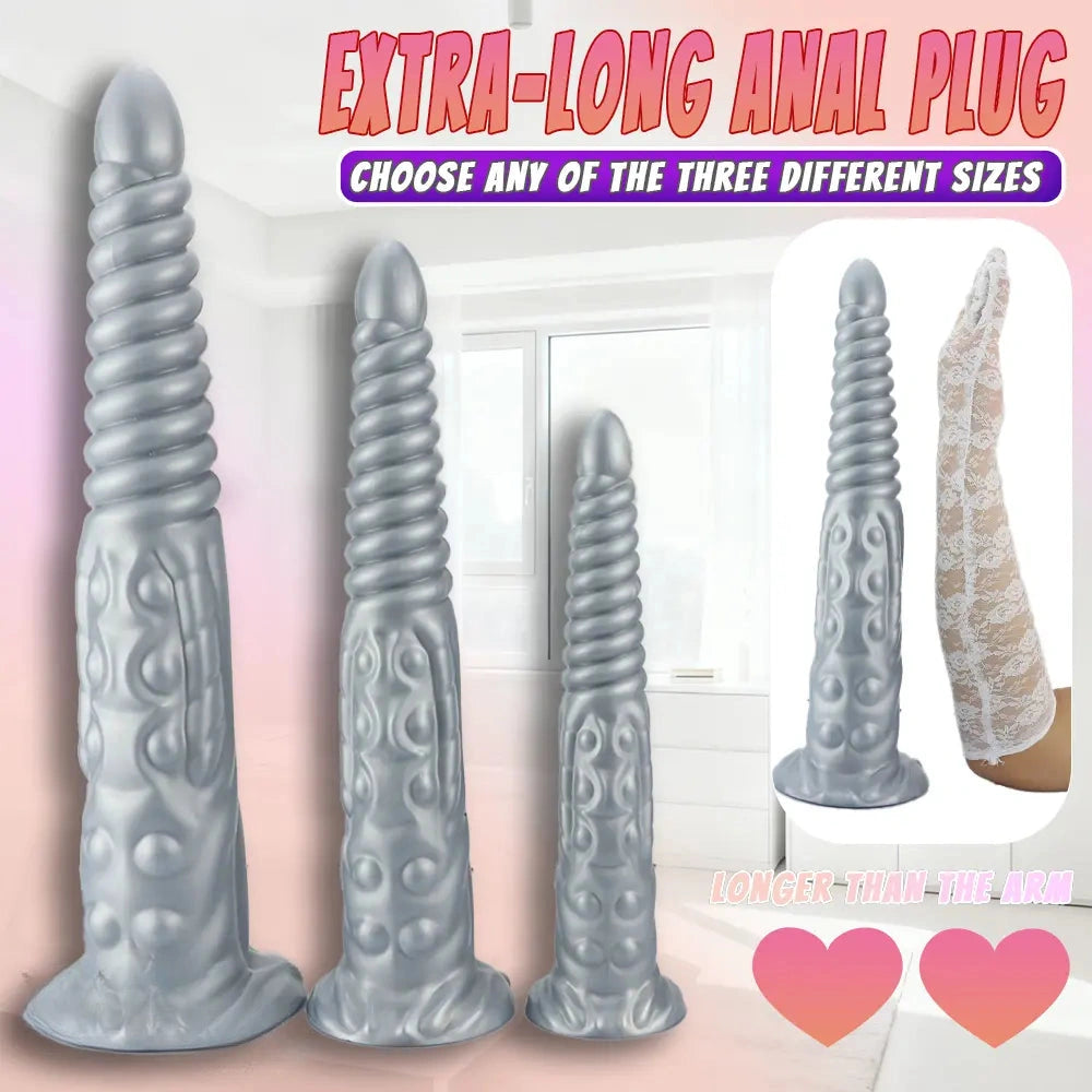 11.02in 14.17in 17.71in Tentacle Long Huge Fantasy Dildo For Love Masturbation