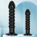 11.02in 14.56in Black Extra Long Large Thick Anal Bead Plug Dildo Toy