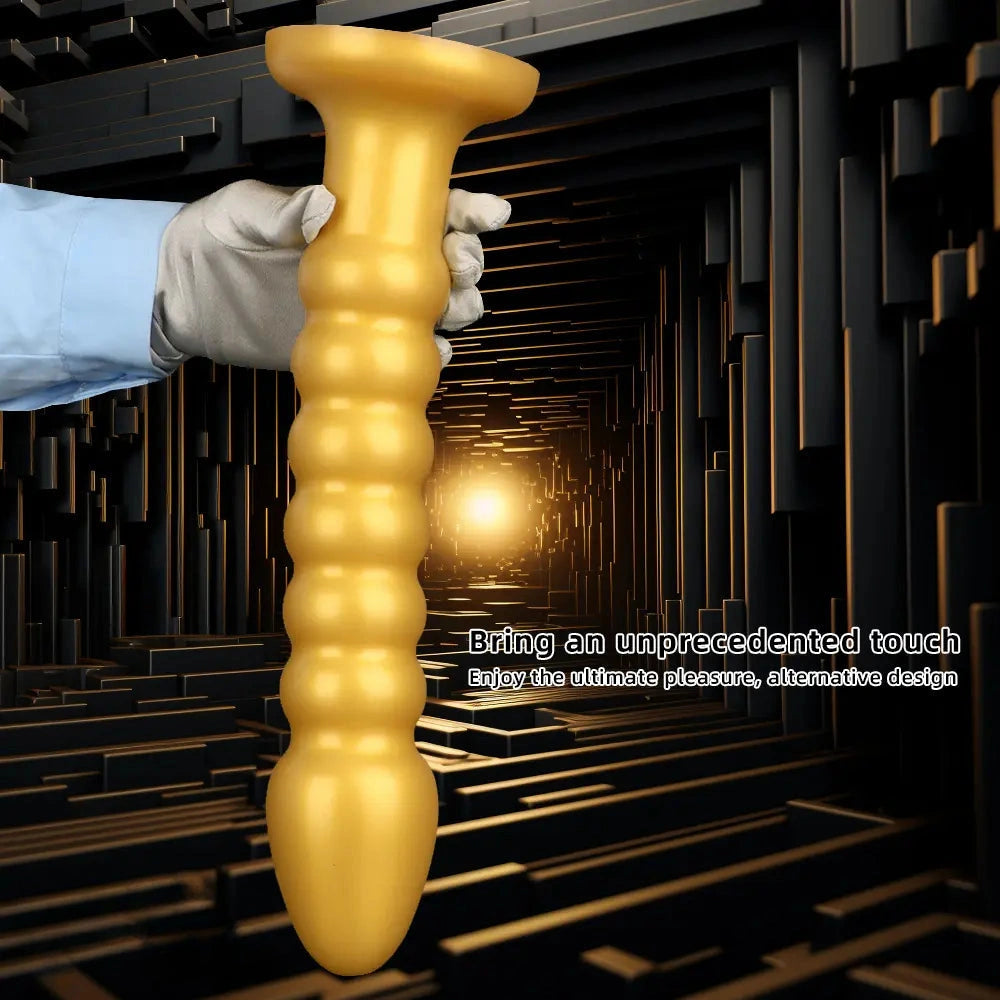 11.02in 14.56in Silicone Long Extra Large Anal Bead Dildo For Sex Toy