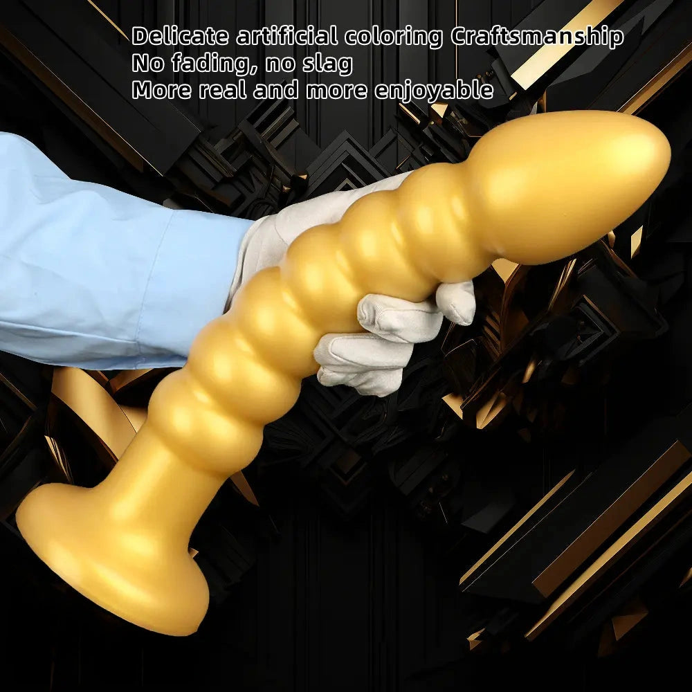 11.02in 14.56in Silicone Long Extra Large Anal Bead Dildo For Sex Toy
