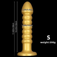 11.02in 14.56in Silicone Long Extra Large Anal Bead Dildo For Sex Toy