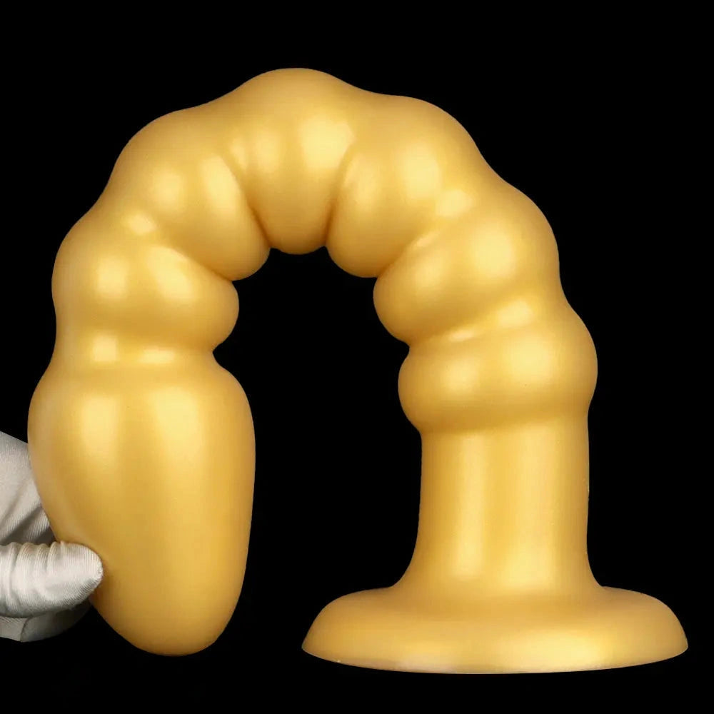 11.02in 14.56in Silicone Long Extra Large Anal Bead Dildo For Sex Toy