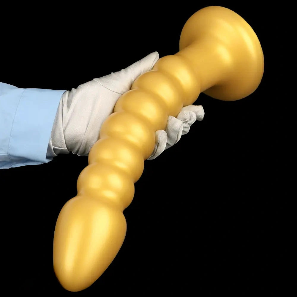 11.02in 14.56in Silicone Long Extra Large Anal Bead Dildo For Sex Toy