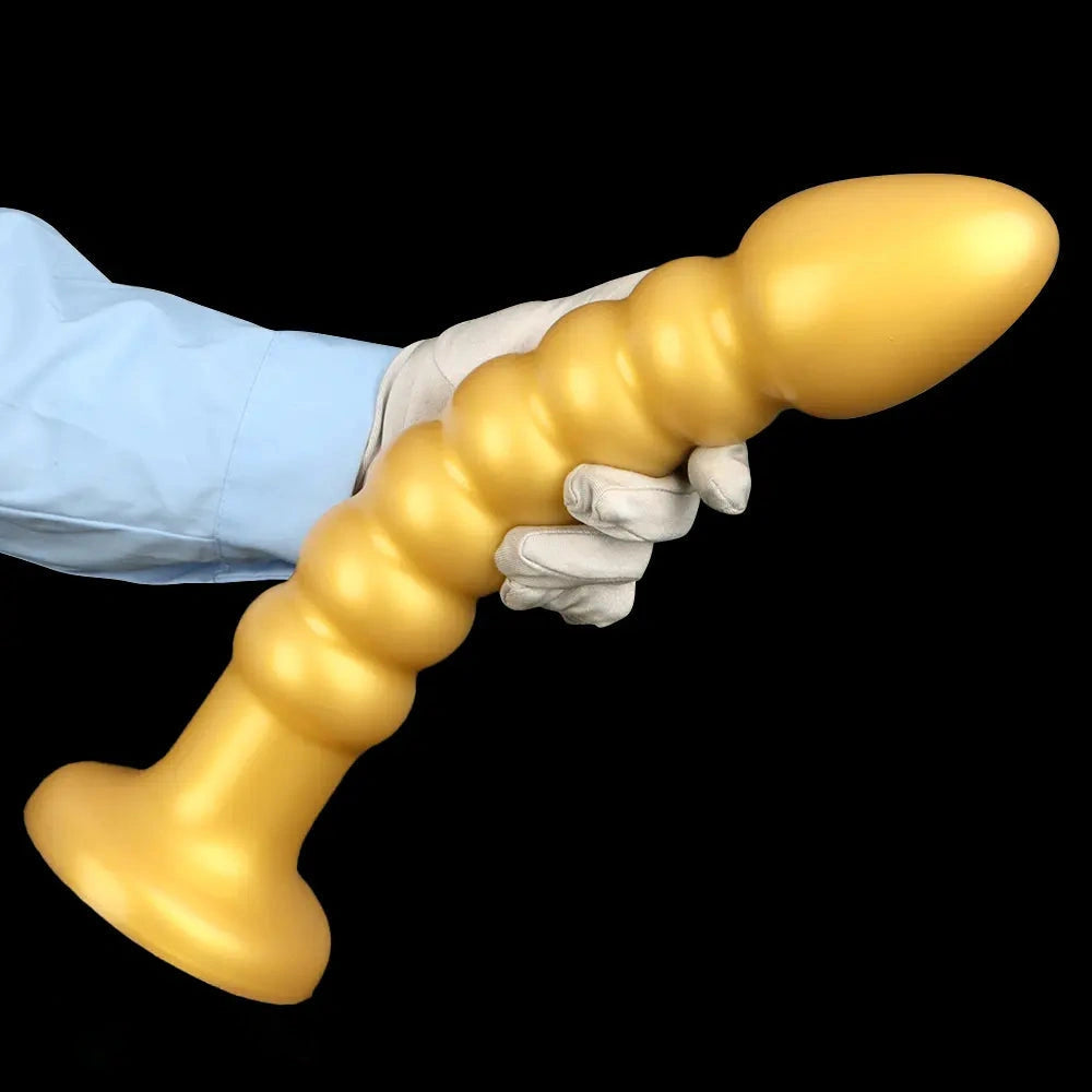 11.02in 14.56in Silicone Long Extra Large Anal Bead Dildo For Sex Toy