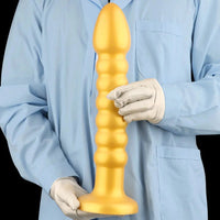 11.02in 14.56in Silicone Long Extra Large Anal Bead Dildo For Sex Toy