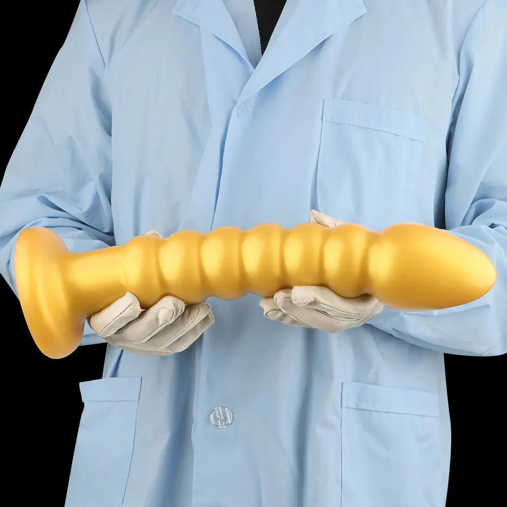 11.02in 14.56in Silicone Long Extra Large Anal Bead Dildo For Sex Toy