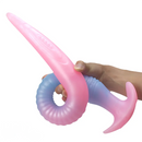 11.02in 15.35in 21.65in Long Huge Silicone Monster Luminous Dildo