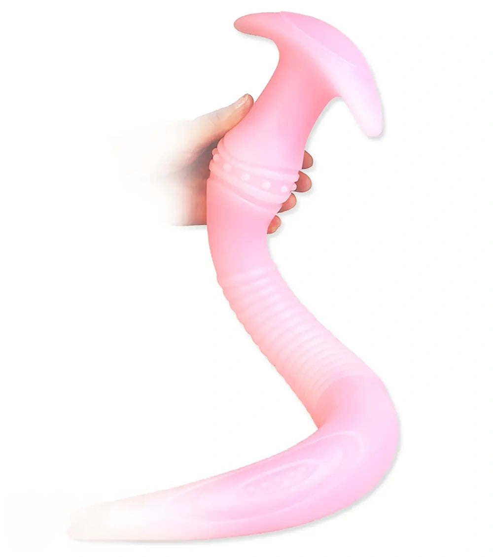 11.02in 15.35in 21.65in Long Huge Silicone Monster Luminous Dildo
