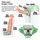 11.02in Horse Big Monster Hollow Dildo Harness Pants Strap on Dildo