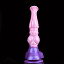 11.02in Horse Cock Big Knot Silicone Soft Dildo Massager Flirting Toy