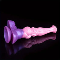 11.02in Horse Cock Big Knot Silicone Soft Dildo Massager Flirting Toy