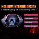 11.02in Horse Cock Hollow Soft Dildo Leather Panty Lifelike Penis Sheath