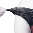 11.02in Horse Cock Hollow Soft Dildo Leather Panty Lifelike Penis Sheath
