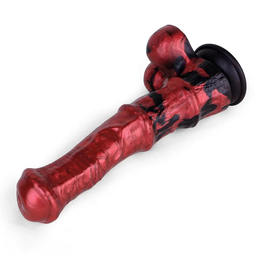 11.02in Liquid Silicone Horse Cock Big Dildo Large Dick Couple Foreplay