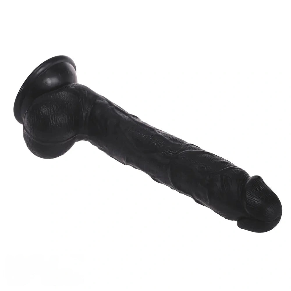 11.02in PVC Big Anal Adult Sex Toy Real Lifelike Male Female Dildo