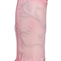 11.02in Real Feeling Double Layer Silicone Soft Handle Handhold Cock Dildo