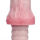 11.02in Real Feeling Double Layer Silicone Soft Handle Handhold Cock Dildo