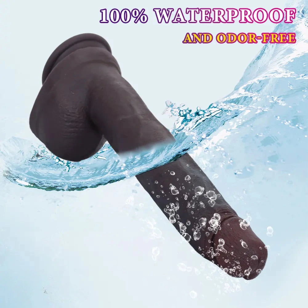 11.02in Soft Silicone Big Dildo Lifelike Cock Adult Sex Toy Female Sex Toy