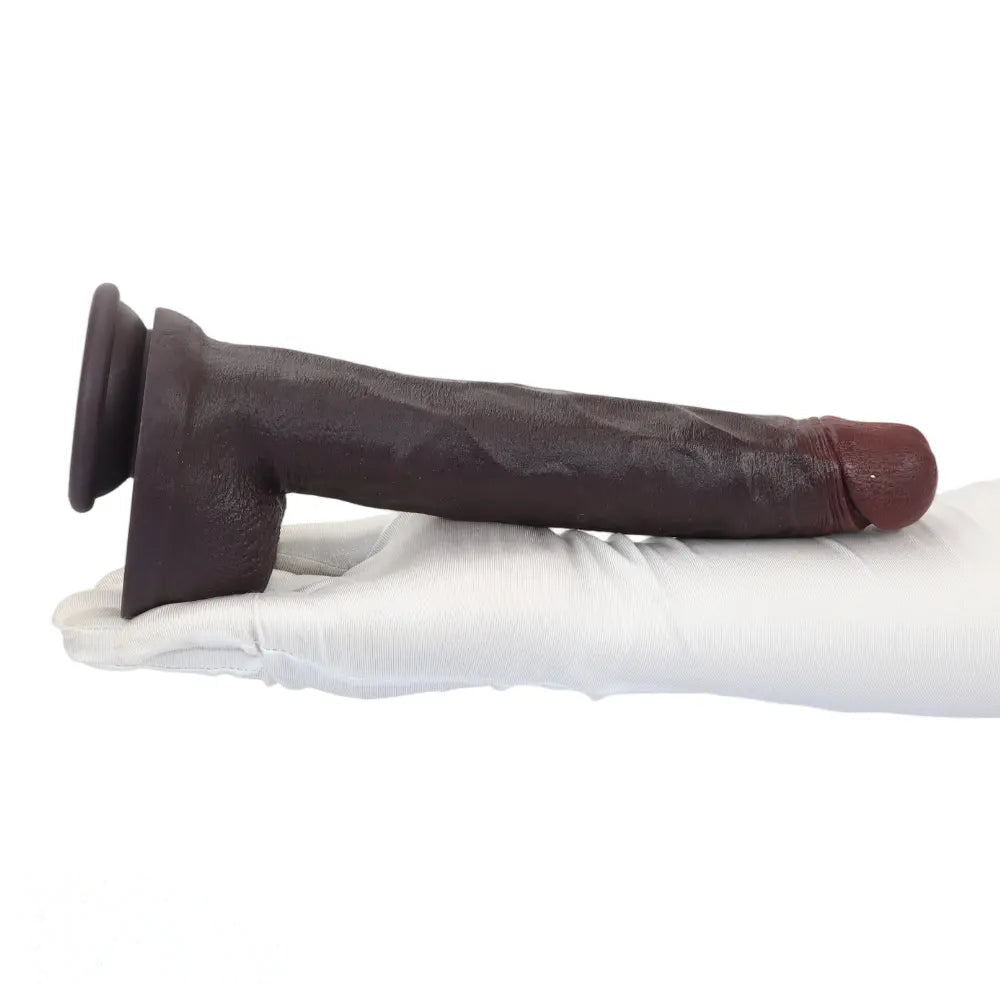 11.02in Soft Silicone Big Dildo Lifelike Cock Adult Sex Toy Female Sex Toy