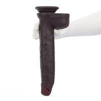 11.02in Soft Silicone Big Dildo Lifelike Cock Adult Sex Toy Female Sex Toy