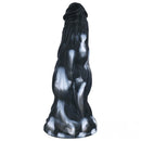 11.02in White Black Colour Mixture Beast Dildo SM Toy For Gay