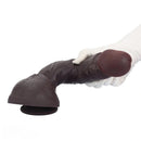 11.03in Super Real Dual Layer Silicone Big Dildo For Adult Male Female Toy