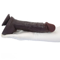 11.03in Super Real Dual Layer Silicone Big Dildo For Adult Male Female Toy