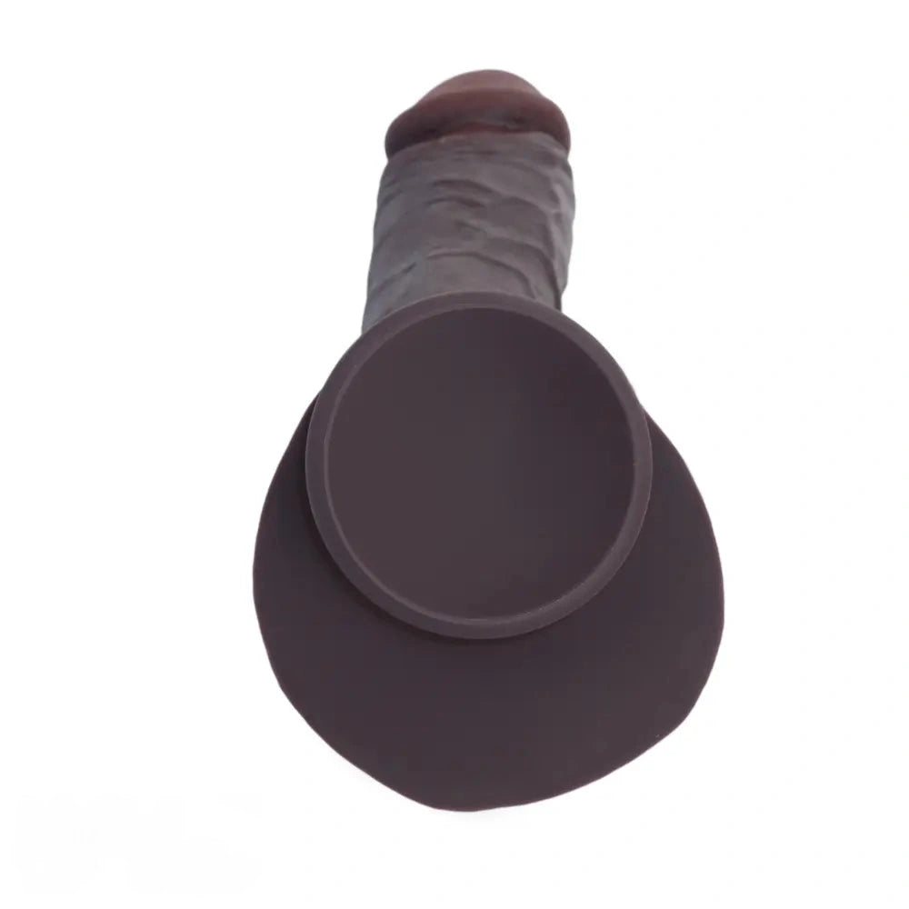 11.03in Super Real Dual Layer Silicone Big Dildo For Adult Male Female Toy