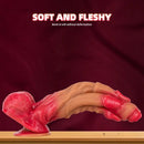 11.22in 12.99in 14.57in SML Liquid Silicone Fantasy Big Soft Cock Dildo