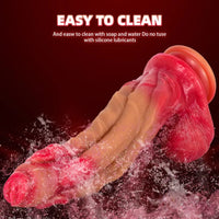 11.22in 12.99in 14.57in SML Liquid Silicone Fantasy Big Soft Cock Dildo