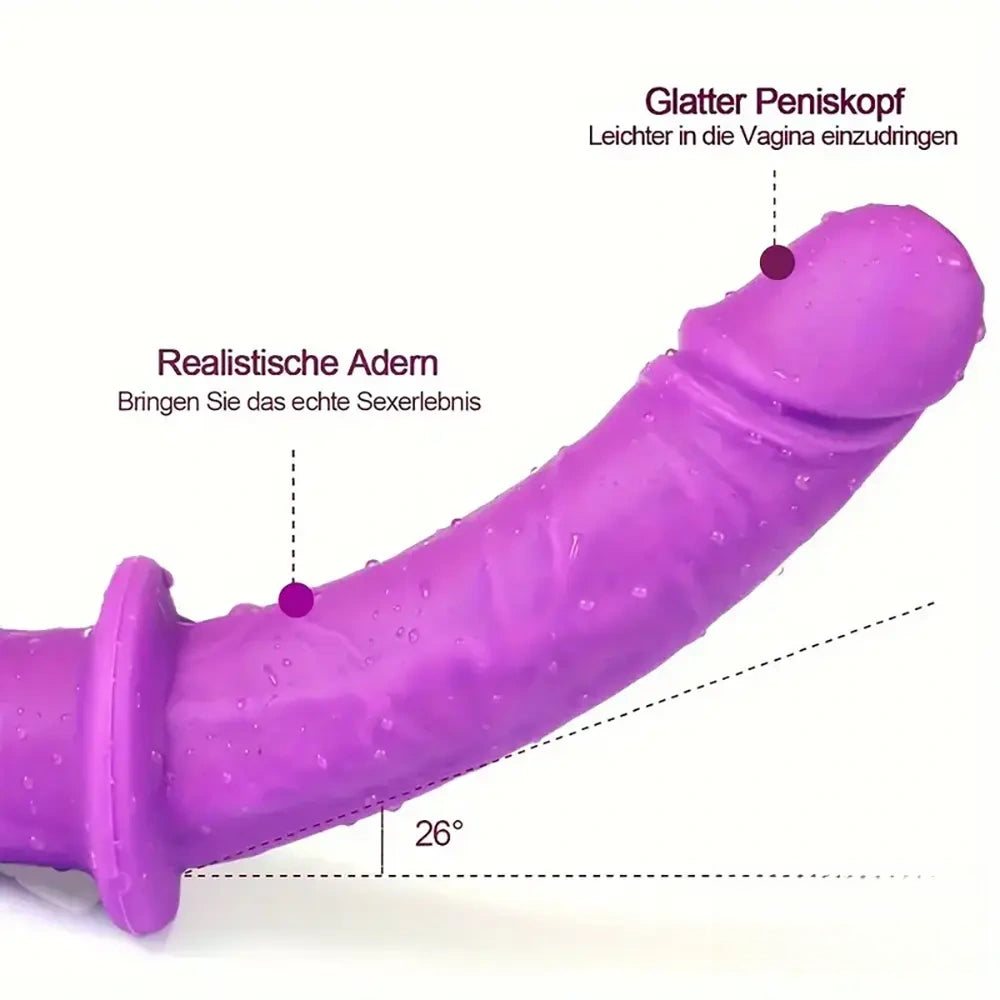 11.22in 12in Double-headed Big Dildo For Female Pleasure Adult Sex