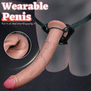 11.22in 13.18in 14.56in Lifelike Strap on Long Dildo For Female Prostate Play