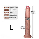 11.22in 13.18in 14.56in Lifelike Strap on Long Dildo For Female Prostate Play
