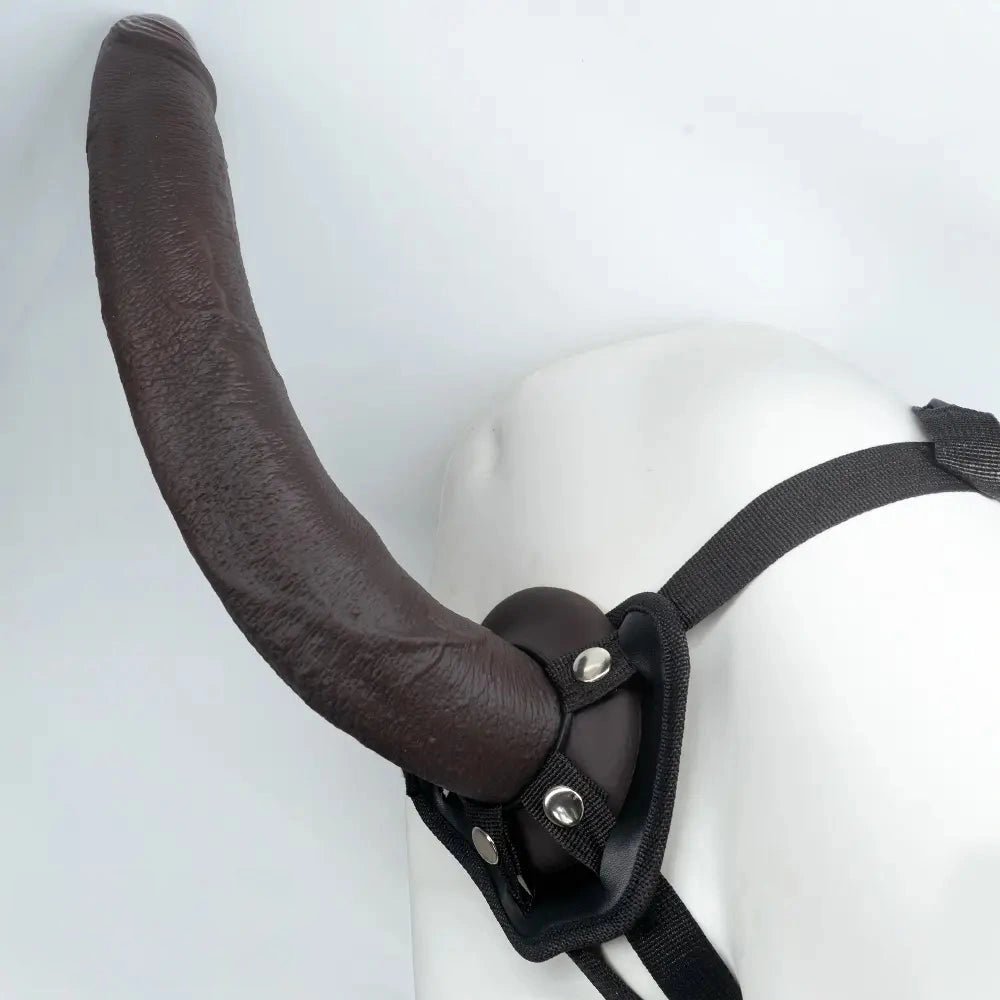 11.22in 13.18in 14.56in Strap on Realistic Big Long Dildo For Male Female Couples