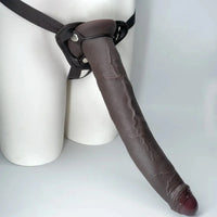11.22in 13.18in 14.56in Strap on Realistic Big Long Dildo For Male Female Couples