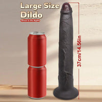 11.22in 13.18in 14.56in Strap on Realistic Big Long Dildo For Male Female Couples