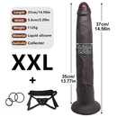 11.22in 13.18in 14.56in Strap on Realistic Big Long Dildo For Male Female Couples